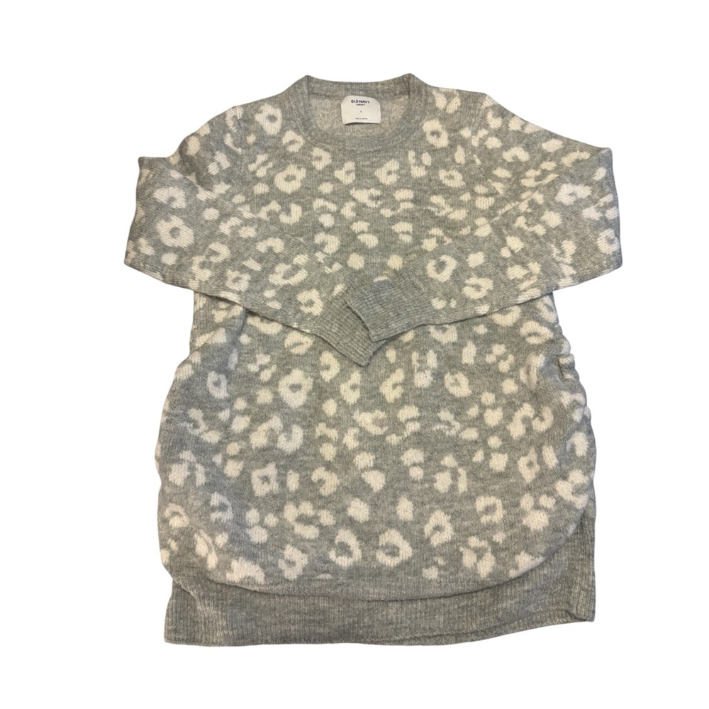 Old Navy Maternity Heather Gray Maternity Sweater